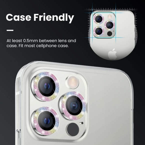 Camera lens protector iPhone 14 Pro iPhone 13 Pro iPhone 14 Pro Max 13 pro max - Picture 5 of 7